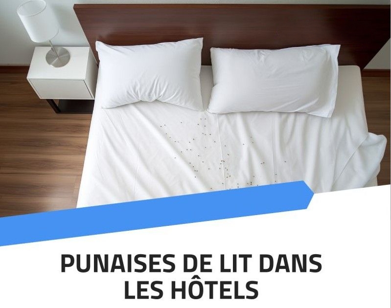 Punaises de lit : Est-ce que je peux en attraper dans un hôtel ?